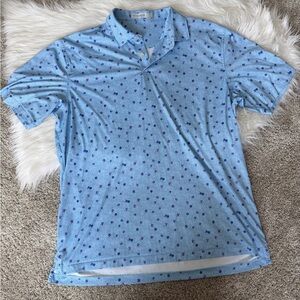 Peter Millar Featherweight UPF 50+ Polo Swimmers Print